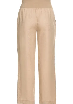 Hose im Curvy-Schnitt ELLA aus Leinen-Viskose-Mix<sheego Outlet