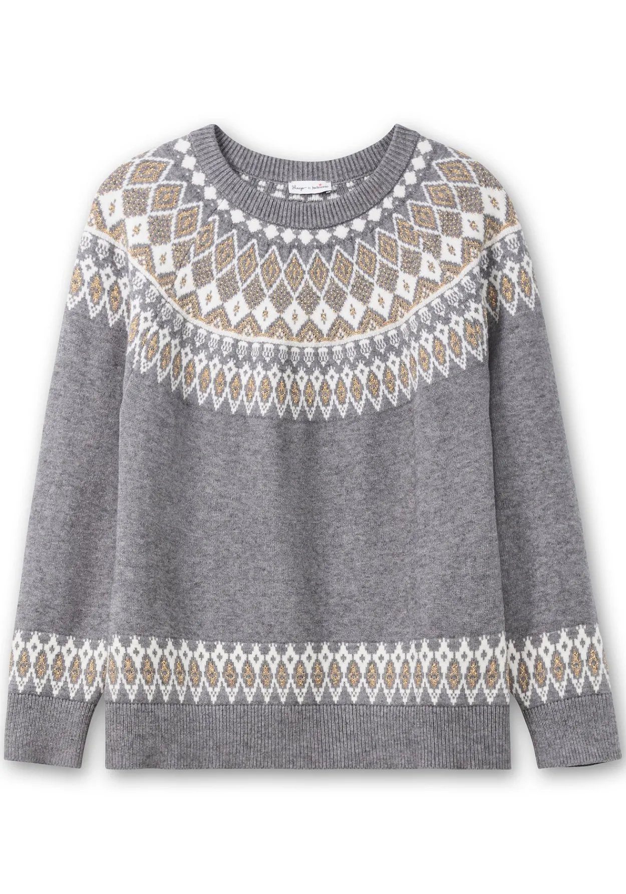 Jacquardpullover mit Norwegermuster<sheego by Joe Browns Fashion