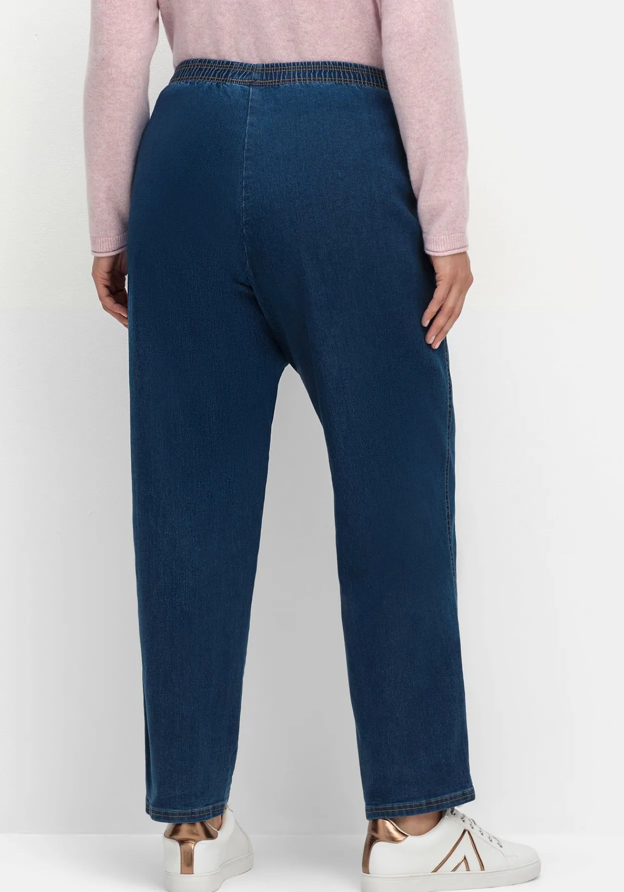 Jeans in Karottenform, mit Stretchbund<sheego Sale