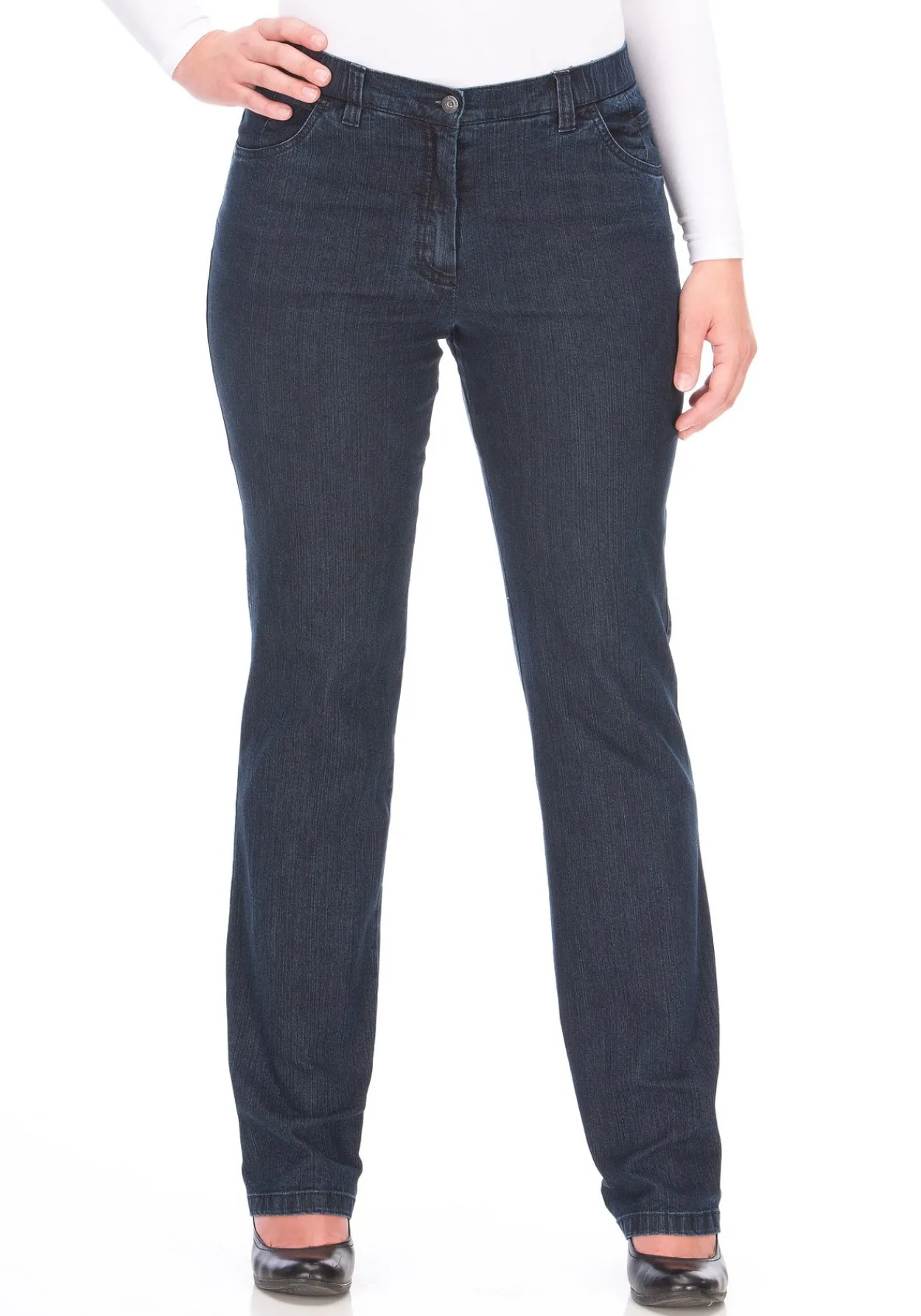 Jeans in Quer-Stretch-Qualität, mit Komfortbund<KjBRAND Online