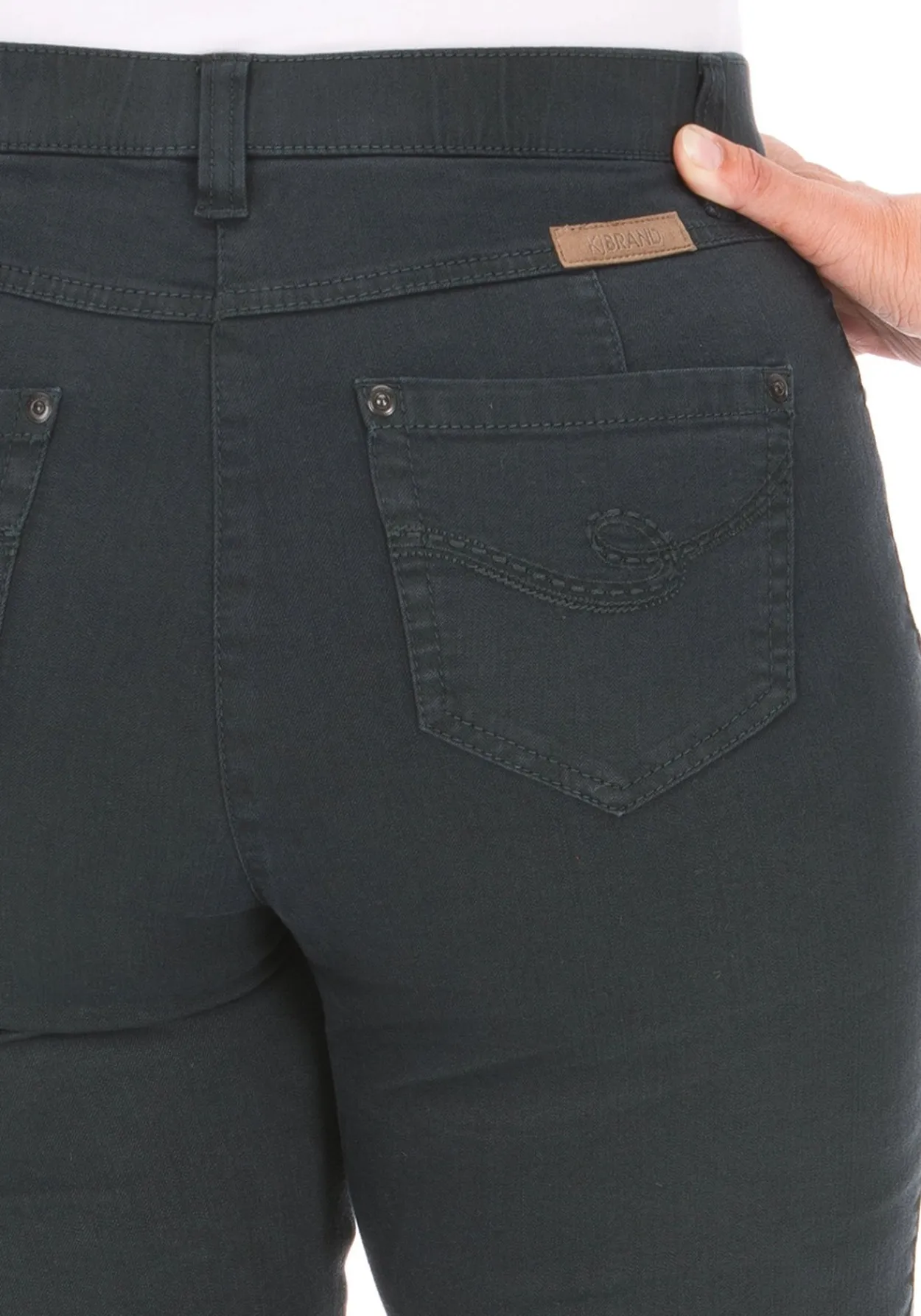 Jeans in Quer-Stretch-Qualität, mit Komfortbund<KjBRAND Discount