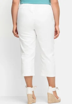 7/8-Jeans mit Zierknöpfen am Saum<sheego Discount