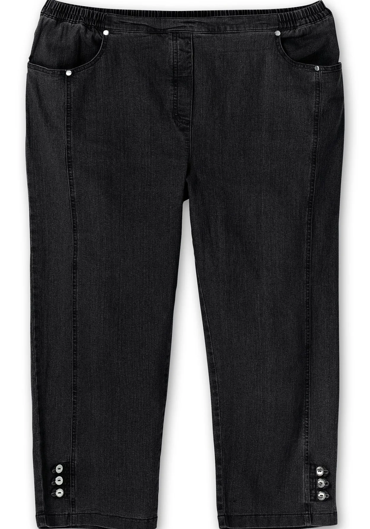 7/8-Jeans mit Zierknöpfen am Saum<sheego Discount