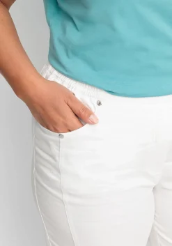 7/8-Jeans mit Zierknöpfen am Saum<sheego Discount