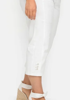 7/8-Jeans mit Zierknöpfen am Saum<sheego Discount