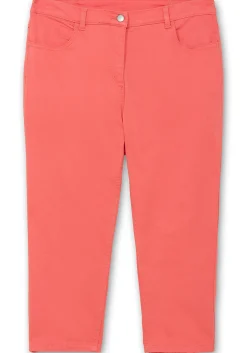 3/4-Jeans mit Zierschnürung hinten am Saum<sheego Outlet