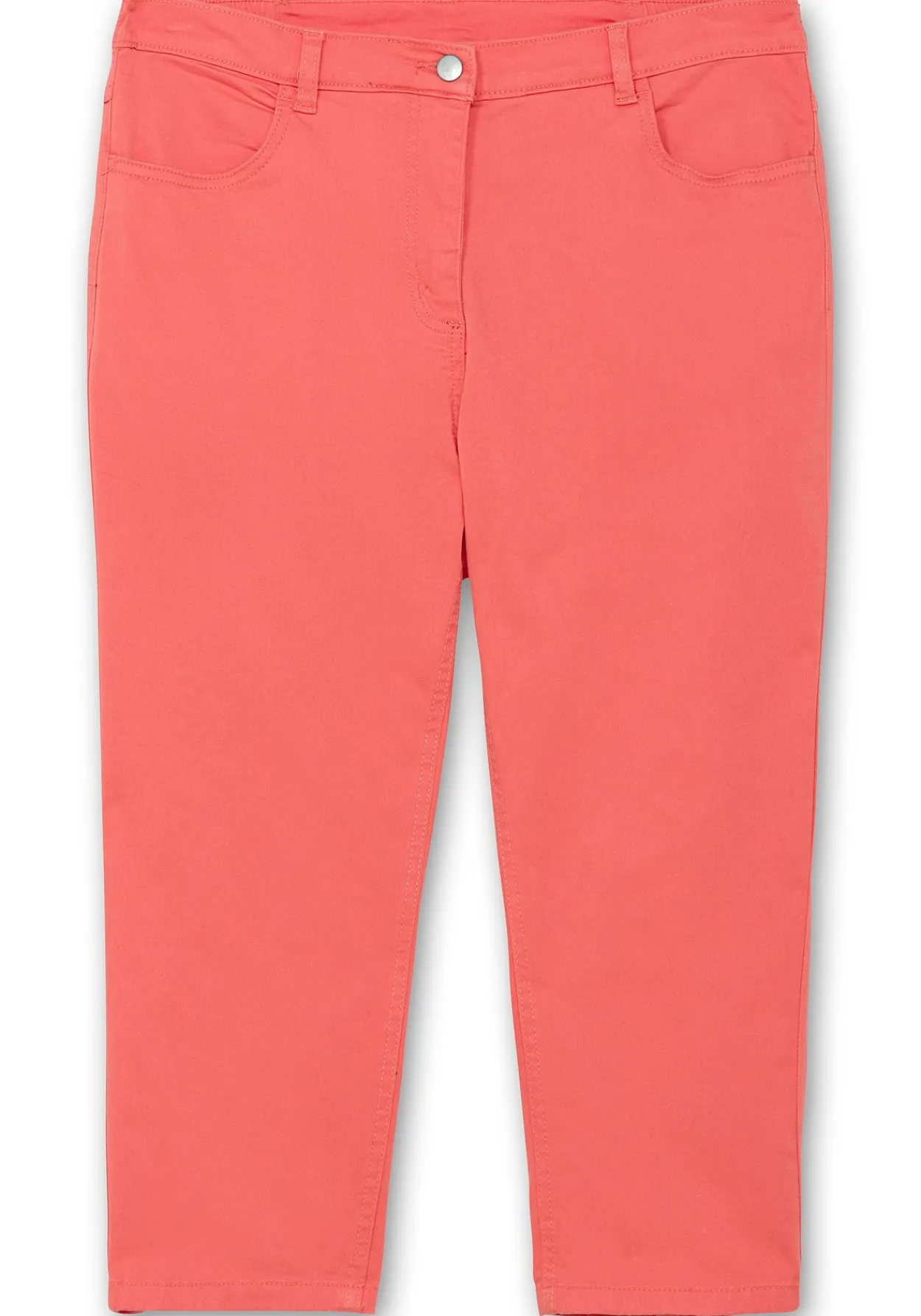 3/4-Jeans mit Zierschnürung hinten am Saum<sheego Outlet