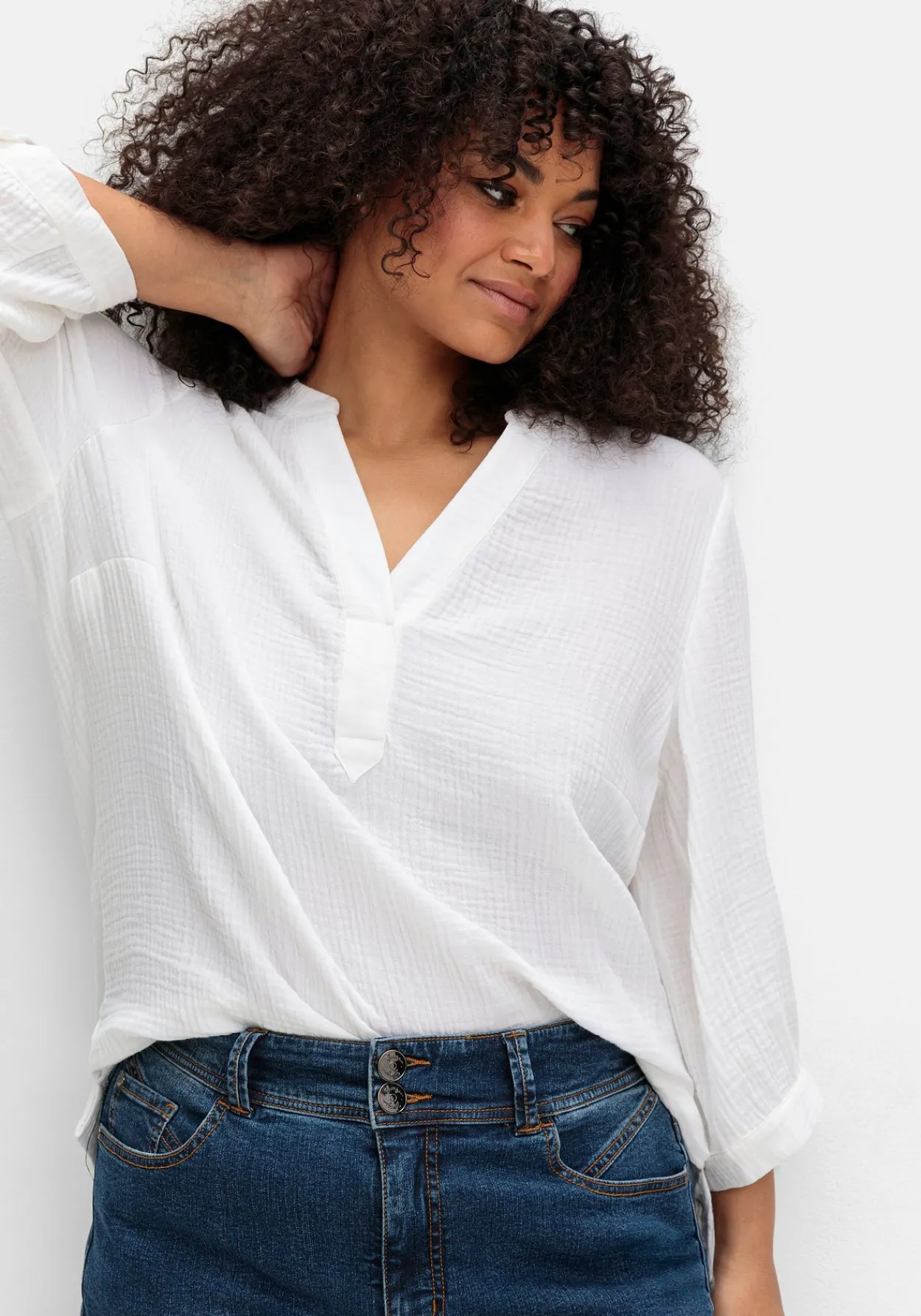 Jeans-Bermudas im Curvy-Schnitt MANUELA<sheego Online