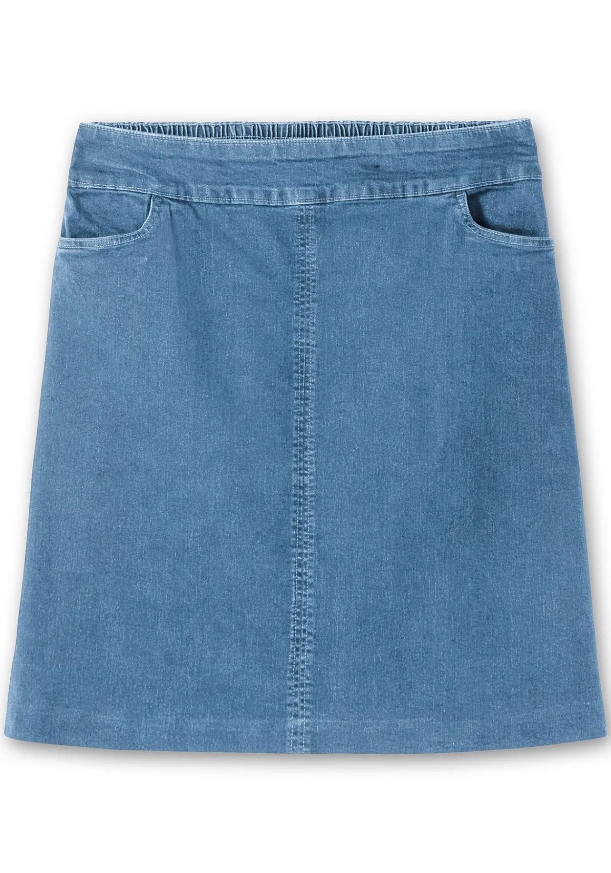 Jeansrock mit Taschen, in A-Linie<sheego Fashion
