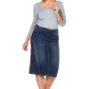 Jeansrock mit Teilungsnähten<sheego New