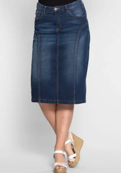 Jeansrock mit Teilungsnähten<sheego New