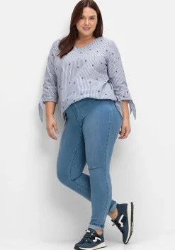 Jeggings in Power-Stretch-Qualität, mit Schlupfbund<sheego Clearance