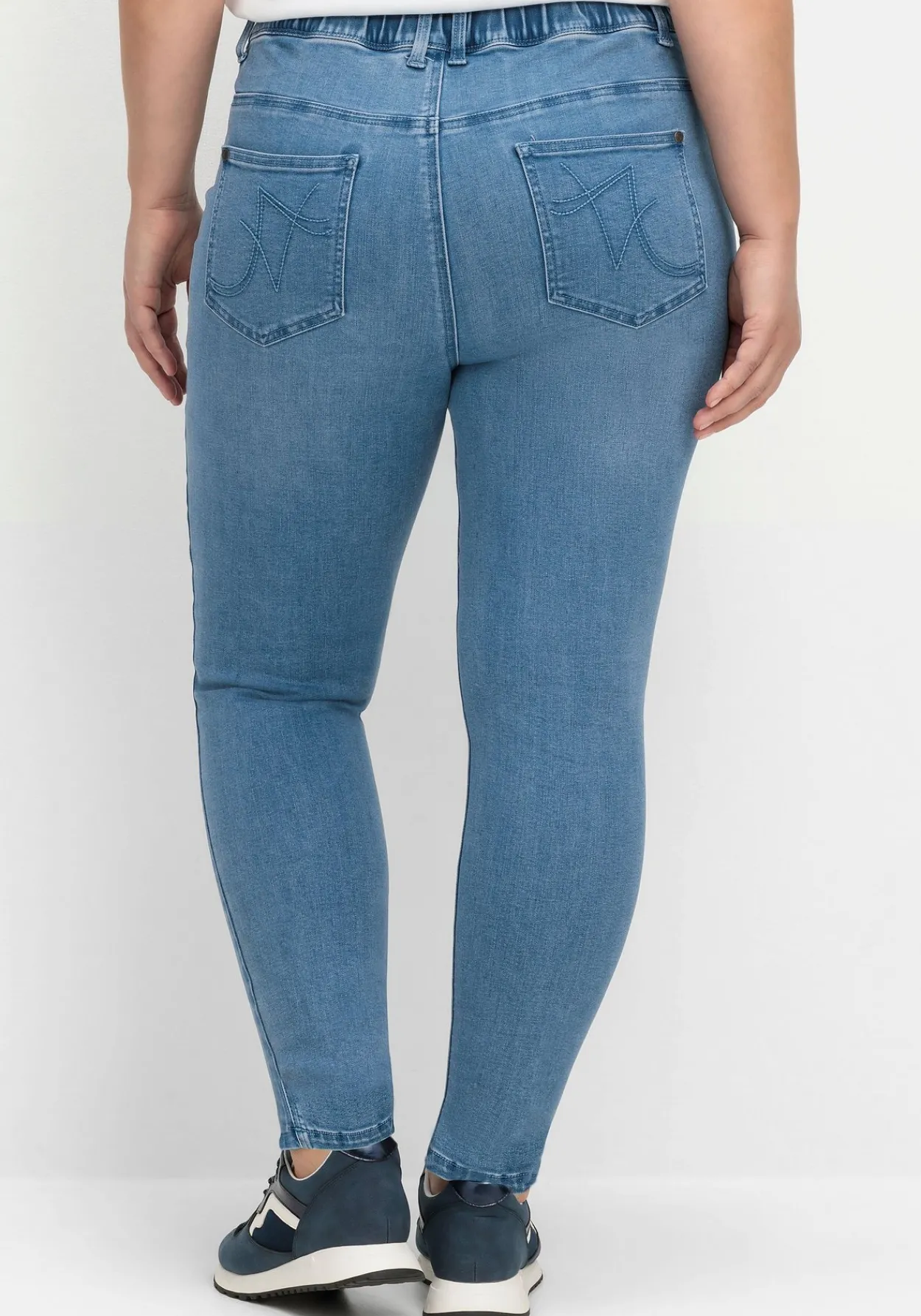 Jeggings in Power-Stretch-Qualität, mit Schlupfbund<sheego Clearance