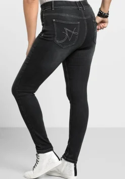 Jeggings in Power-Stretch-Qualität, mit Schlupfbund<sheego Outlet
