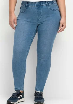Jeggings in Power-Stretch-Qualität, mit Schlupfbund<sheego Clearance