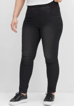 Jeggings mit breitem Gummibund<sheego Outlet