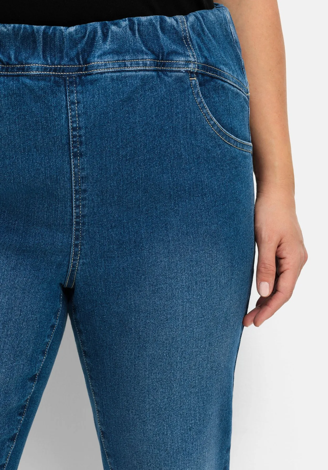 Jeggings mit breitem Gummibund<sheego Hot