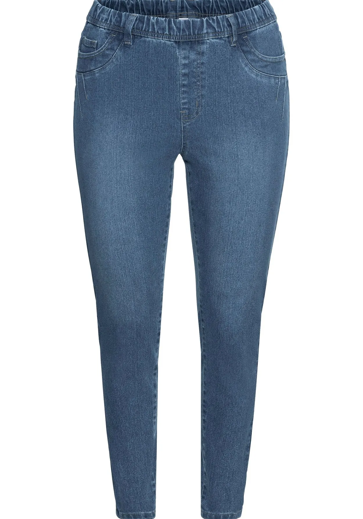 Jeggings mit Gummibund und Gürtelschlaufen<sheego New