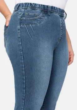 Jeggings mit Gummibund und Gürtelschlaufen<sheego New