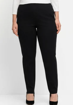 Jerseyhose aus Interlock, schmale Beinform<sheego Sale