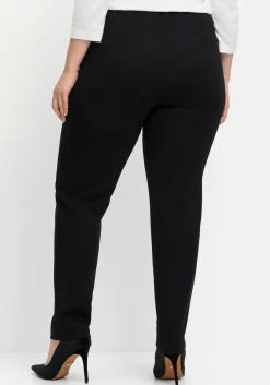 Jerseyhose aus Interlock, schmale Beinform<sheego Sale