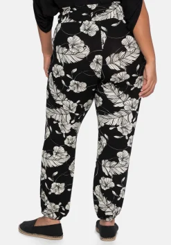 Jerseyhose im Joggpants-Stil, mit Alloverprint<sheego Best