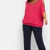 Jerseyhose mit Smokbund und Gummibündchen<sheego Online