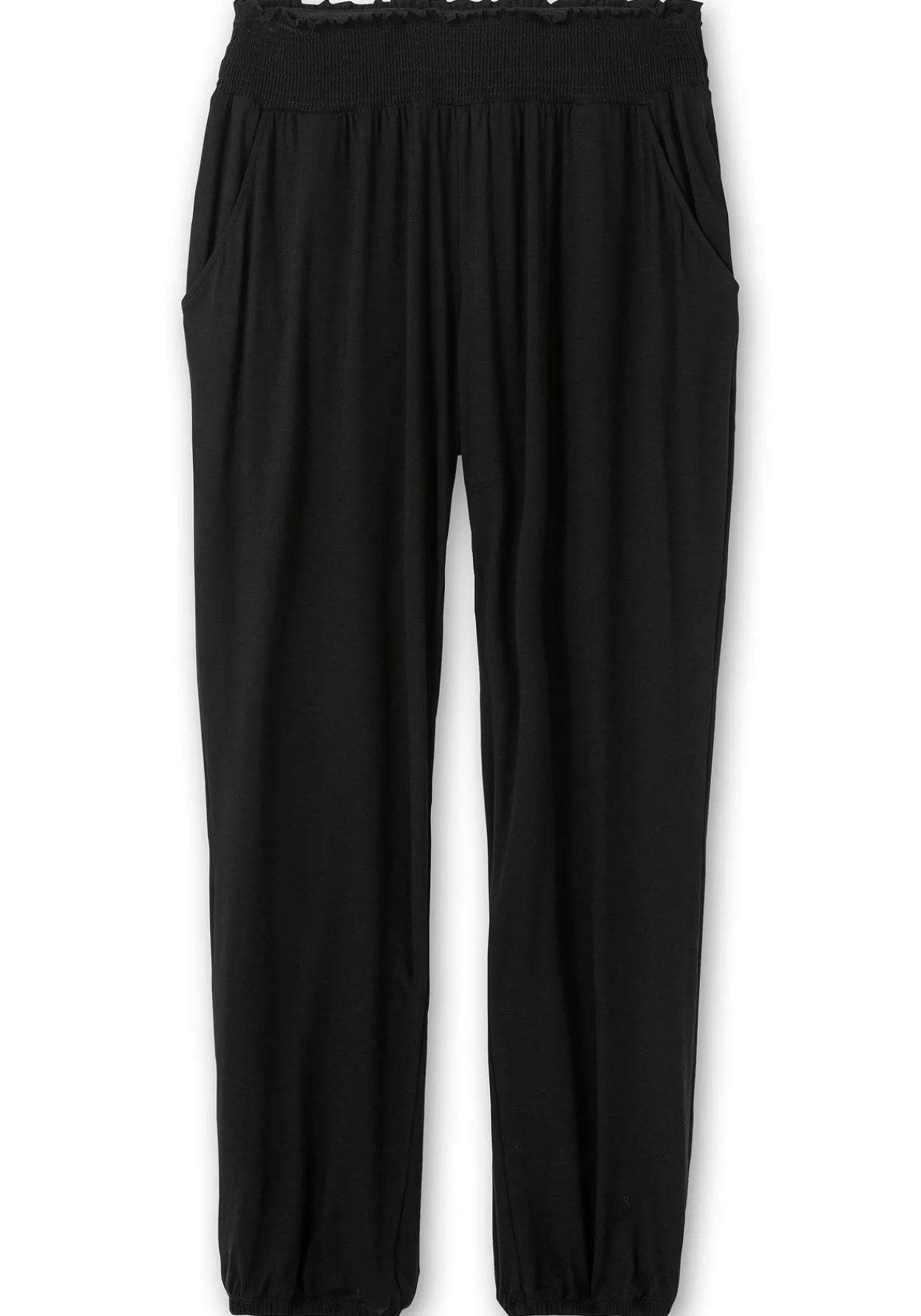 Jerseyhose mit Smokbund und Gummibündchen<sheego New