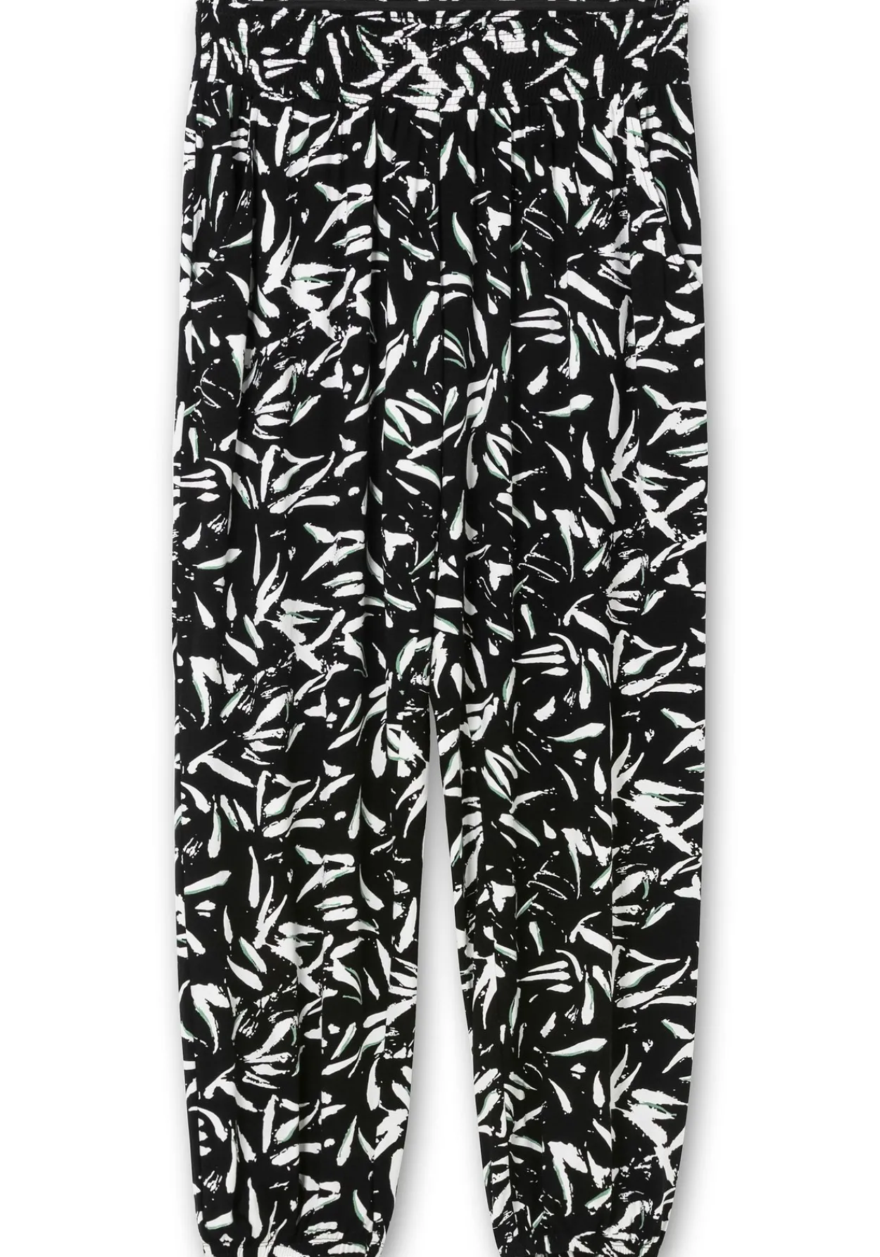 Jerseyhose mit Smokbund und Saumbündchen<sheego Sale