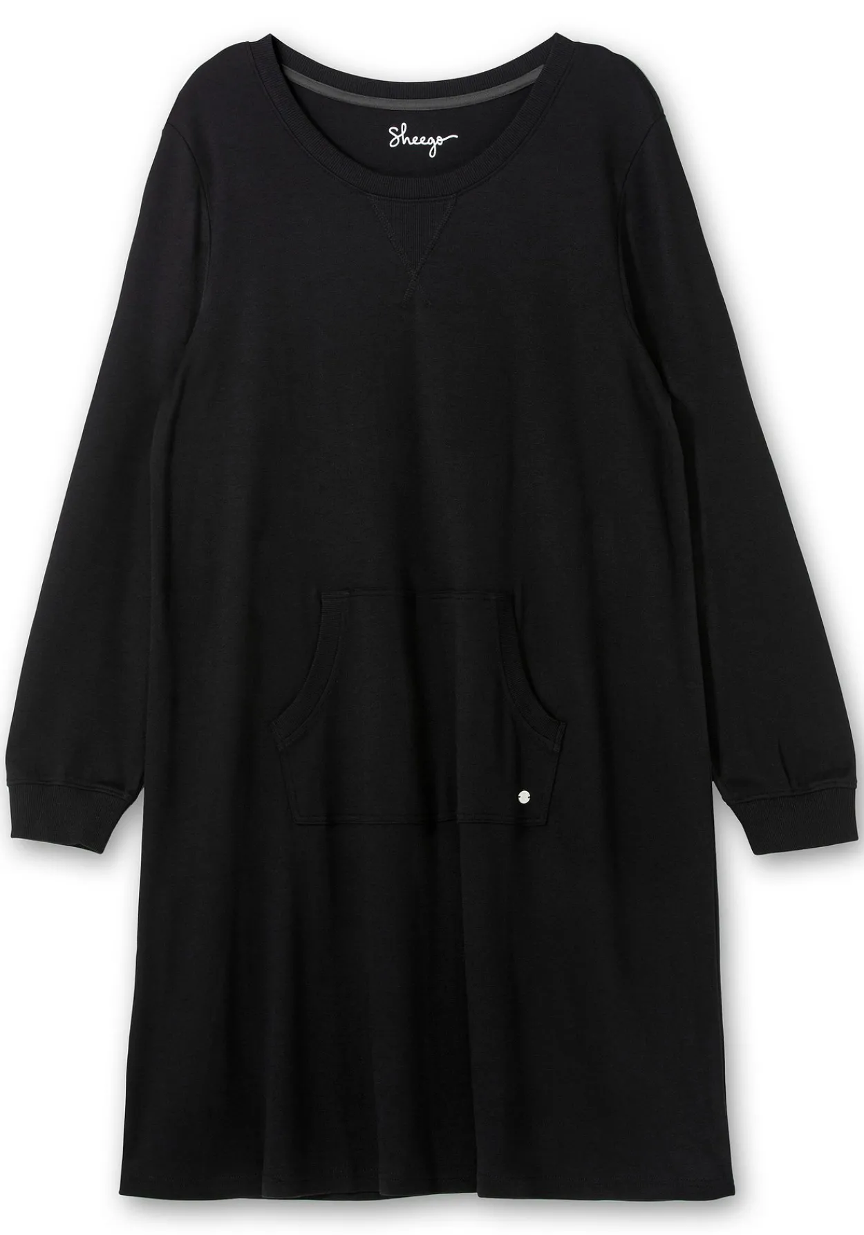 Jerseykleid mit Kängurutasche, in leichter A-Linie<sheego Discount