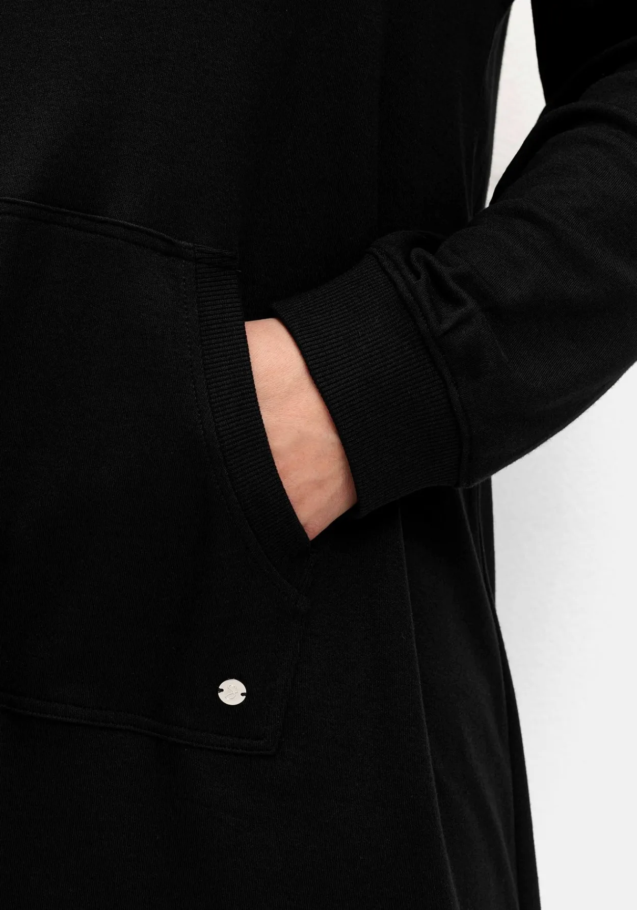 Jerseykleid mit Kängurutasche, in leichter A-Linie<sheego Discount