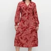 Jerseykleid mit Paisleydruck und Blusenkragen<sheego by Joe Browns Discount