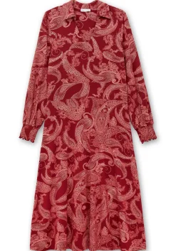 Jerseykleid mit Paisleydruck und Blusenkragen<sheego by Joe Browns Discount