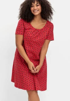 Jerseykleid mit schwingendem Rockteil<sheego New