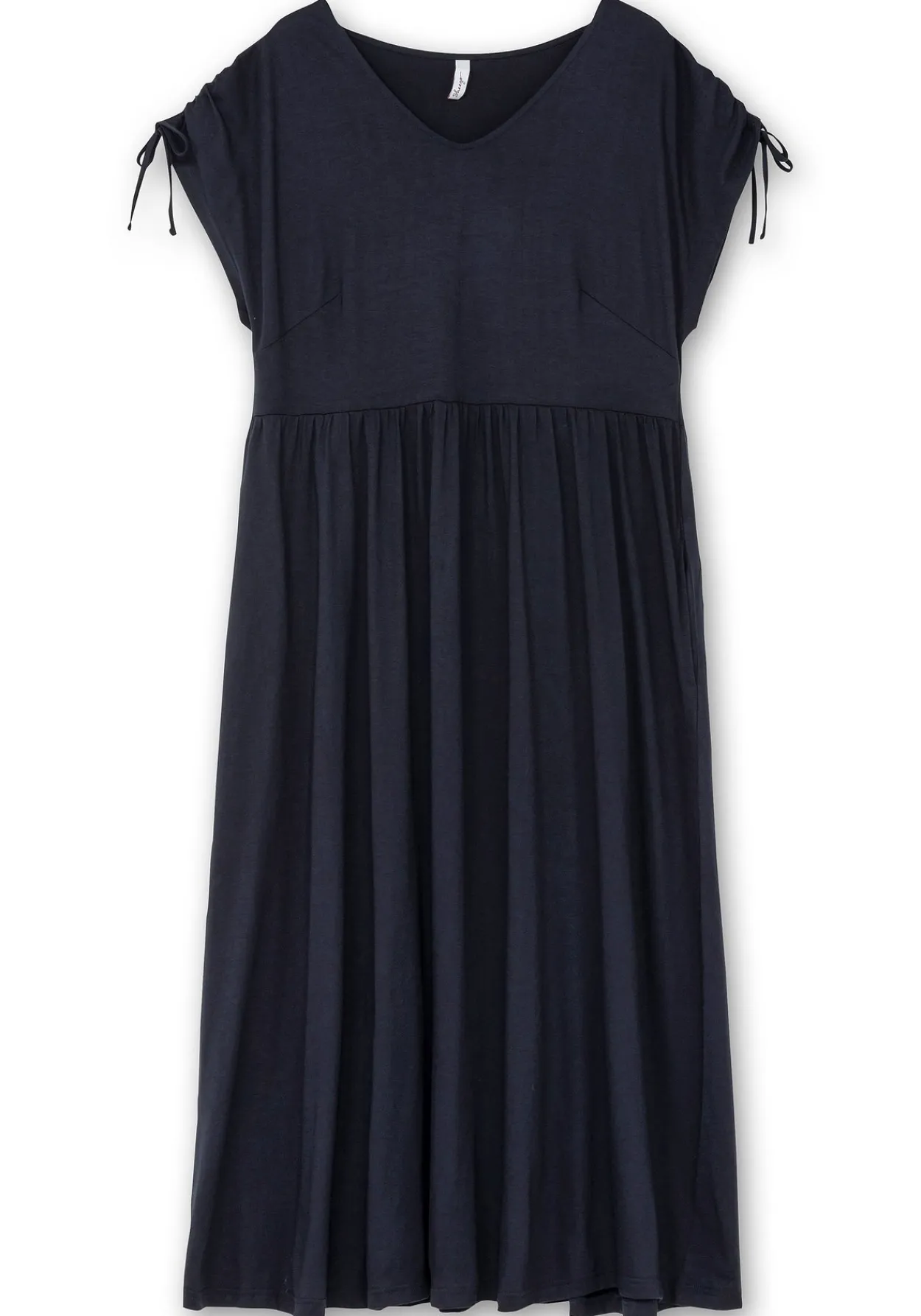 Jerseykleid mit Tunnelzug am Ärmel<sheego Online