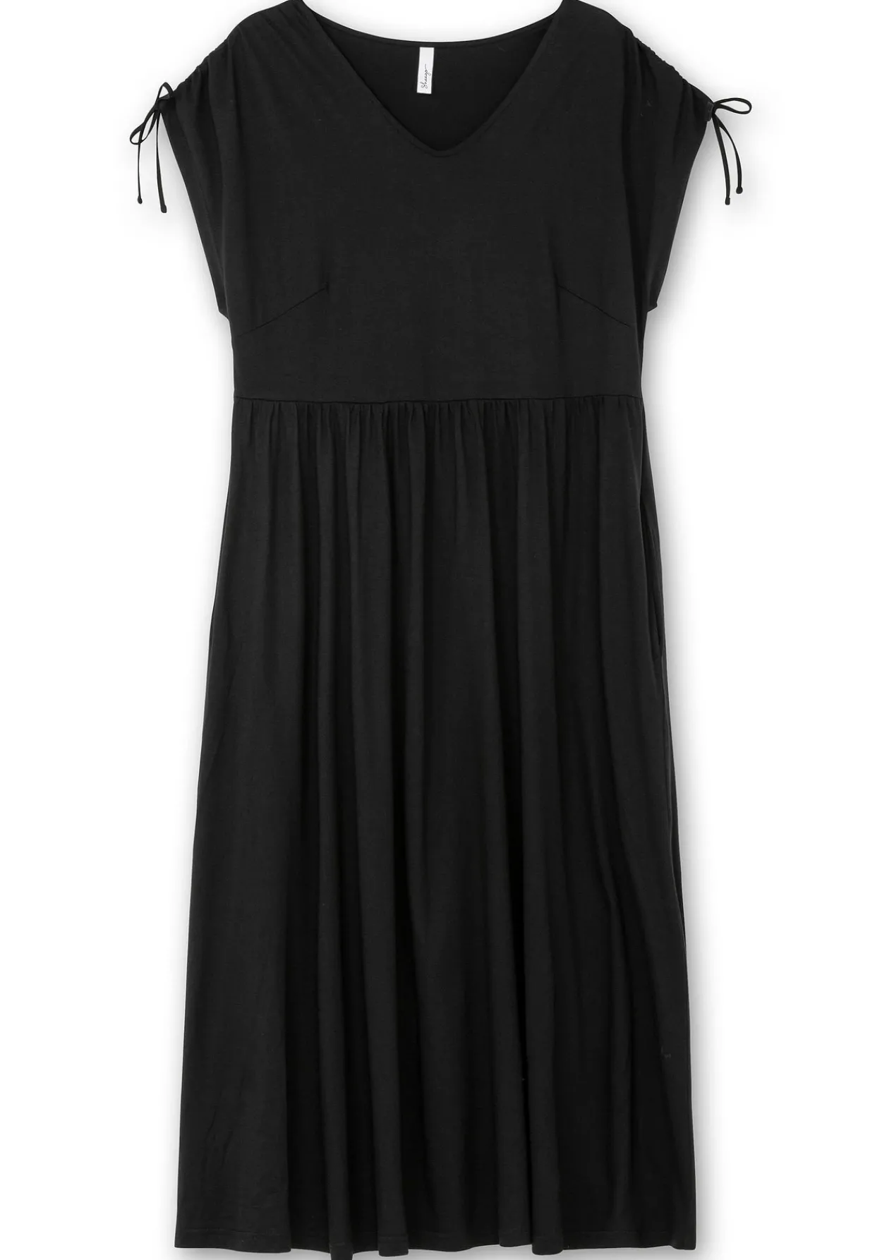 Jerseykleid mit Tunnelzug am Ärmel<sheego Sale