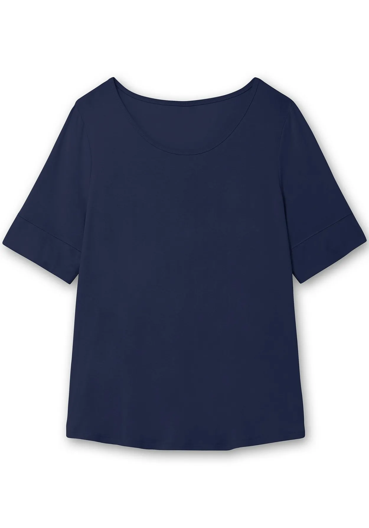 Jerseyshirt mit abgerundetem Saum<sheego Best