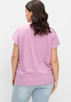 Jerseyshirt mit Blumenprint<sheego Online