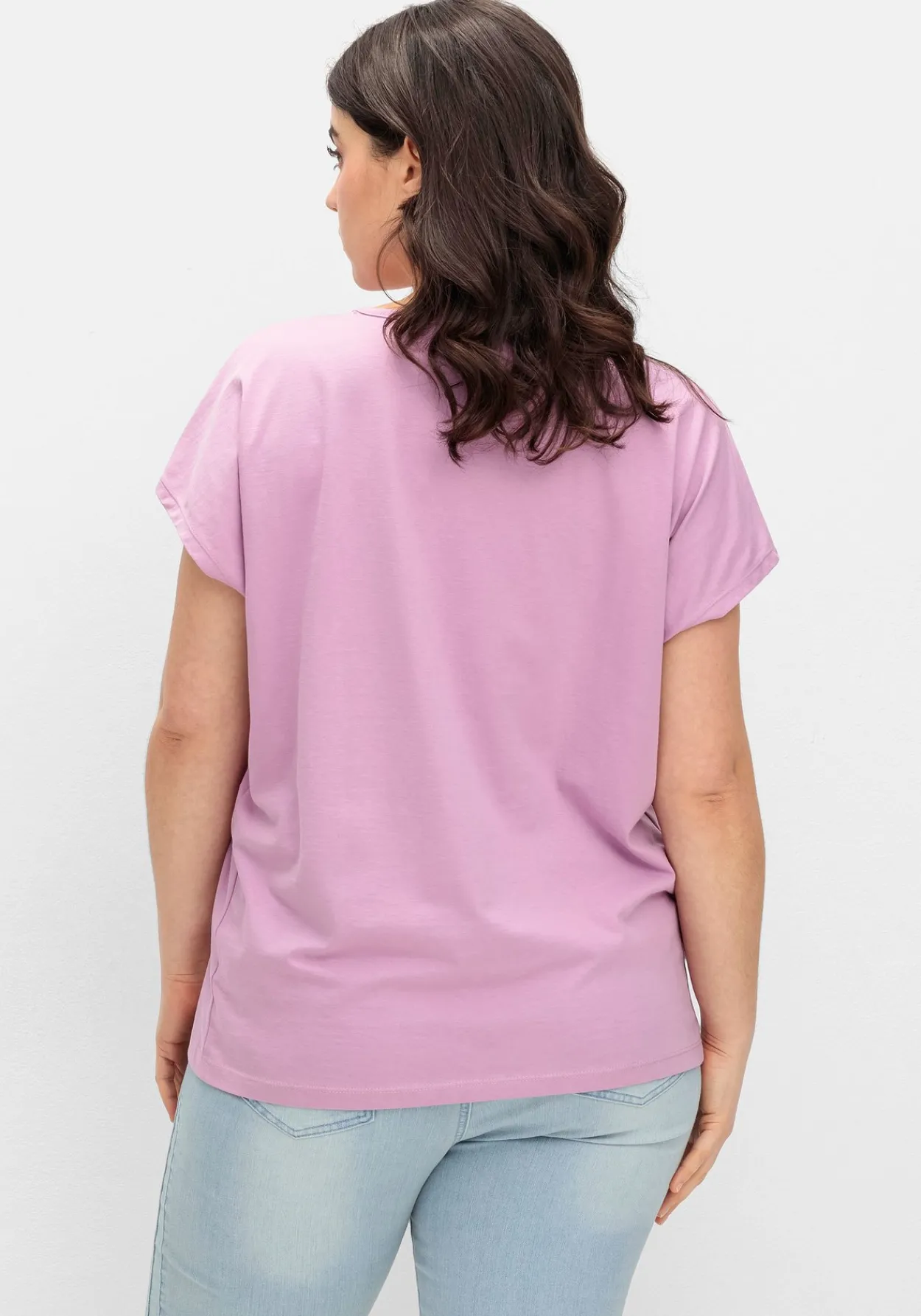 Jerseyshirt mit Blumenprint<sheego Online