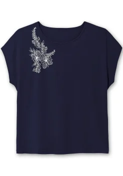 Jerseyshirt mit Blumenprint<sheego Discount