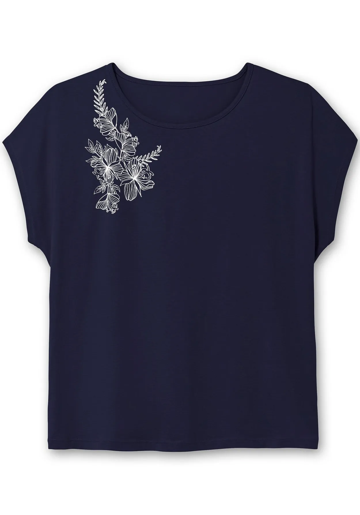Jerseyshirt mit Blumenprint<sheego Discount