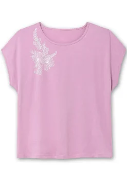 Jerseyshirt mit Blumenprint<sheego Online