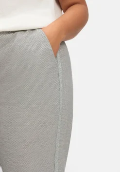 Joggpants in Struktur-Optik, mit Galonstreifen<sheego New