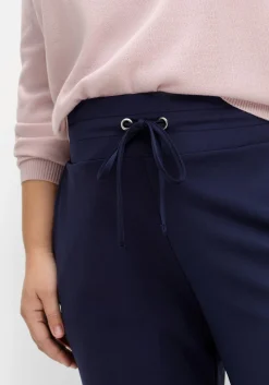Joggpants mit Rundum-Dehnbund und Bindeband<sheego Best