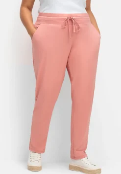 Joggpants mit Rundum-Dehnbund und Bindeband<sheego Best