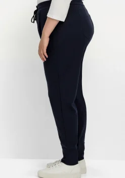Joggpants mit Schlupfbund, aus Interlock-Qualität<sheego Outlet