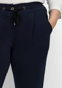Joggpants mit Schlupfbund, aus Interlock-Qualität<sheego Outlet
