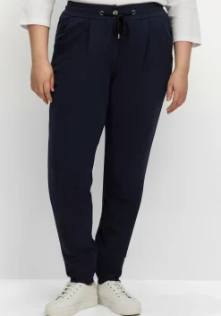 Joggpants mit Schlupfbund, aus Interlock-Qualität<sheego Outlet