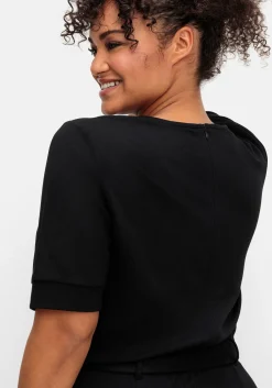 Jumpsuit mit Bindegürtel und weitem Bein<sheego by Joe Browns Sale