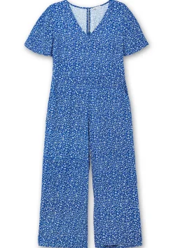 Jumpsuit mit Blümchenprint, aus Viskose<sheego by Joe Browns Discount